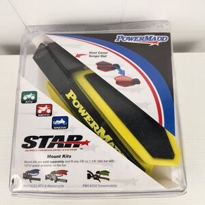 NEW PowerMadd Star Series Handguard Suzuki Yellow/Black 34206 ATV Motocross